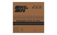 K&N - K&N HVAC Filter Non-woven Synthetic H-0.8 in. L-15.5 in. 16 x 16 x 1 in. MERV 8 - HVC-8-11616 - Image 2