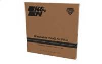 K&N HVAC Filter Non-woven Synthetic H-0.8 in. L-17.75 in. 18 x 18 x 1 in. MERV 8 - HVC-8-11818