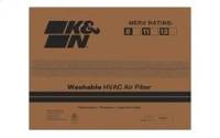 K&N - K&N HVAC Filter Non-woven Synthetic H-0.8 in. L-23.38 in. 18 x 24 x 1 in. MERV 8 - HVC-8-11824 - Image 2