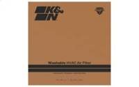 K&N - K&N HVAC Filter Non-woven Synthetic H-0.8 in. L-23.38 in. 24 x 24 x 1 in. MERV 8 - HVC-8-12424 - Image 4