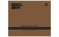 K&N - K&N HVAC Filter Non-woven Synthetic H-0.8 in. L-29.5 in. 24 x 30 x 1 in. MERV 8 - HVC-8-12430 - Image 4