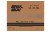 K&N - K&N HVAC Filter Non-woven Synthetic H-1.8 in. L-24.5 in. 20 x 25 x 2 in. MERV 8 - HVC-8-22025 - Image 2