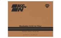 K&N - K&N HVAC Filter Non-woven Synthetic H-1.8 in. L-24.5 in. 20 x 25 x 2 in. MERV 8 - HVC-8-22025 - Image 4