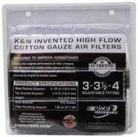 K&N - K&N Universal Clamp-On Air Filter - RG-1001BL - Image 2