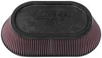 K&N Universal Air Filter-Carbon Fiber Top - RP-6103