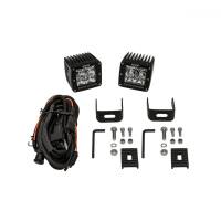 Westin - Westin HyperQ LED Auxiliary Light Pair 3.2 x 3 in. 5W Cree Flood Beam - 09-12200B-PR - Image 4