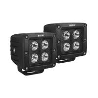 Westin - Westin HyperQ B-Force LED Auxiliary Light 3.4 x 3.2 in. Spot w/5W Cree Black Housing - 09-12205A-PR - Image 3