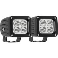 Westin - Westin Quadrant LED Auxiliary Light Hi Power 3.0 x 2.6 in. Spot w/5W Cree - 09-12252A-PR - Image 3