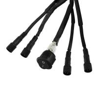 Westin - Westin Universal/WJ2 Bumper LED Rock Light Kit Incl. 4 Lights 14 ft. 9 in. Wiring Harness Switch - 09-80005 - Image 10