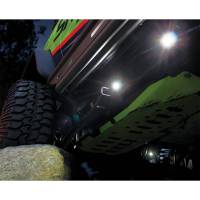 Westin - Westin LED Rock Light Kit Incl. 4 Lights 14 ft. 9 in. Wiring Harness Switch - 09-80015 - Image 4