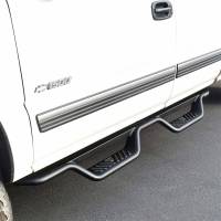 Westin - Westin Outlaw Drop Nerf Step Bars Textured Black - 20-11685 - Image 2