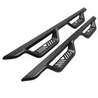 Westin Outlaw Drop Nerf Step Bars Textured Black - 20-13245