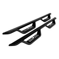 Westin Outlaw Drop Nerf Step Bars Textured Black - 20-13555