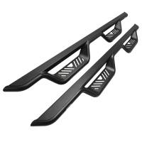 Westin Outlaw Drop Nerf Step Bars Textured Black - 20-13565