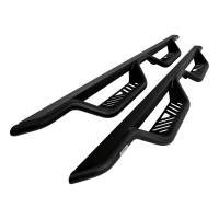 Westin Outlaw Drop Nerf Step Bars Textured Black - 20-13715