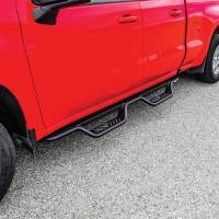 Westin - Westin Outlaw Drop Nerf Step Bars Textured Black - 20-13715 - Image 2