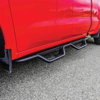 Westin - Westin Outlaw Drop Nerf Step Bars Textured Black - 20-13715 - Image 3