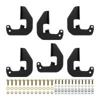 Westin - Westin Outlaw Drop Nerf Step Bars Textured Black - 20-13725 - Image 9