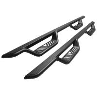 Westin Outlaw Drop Nerf Step Bars Textured Black - 20-13945