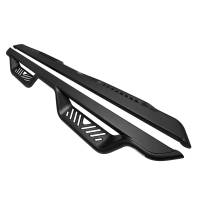 Westin - Westin Outlaw Drop Nerf Step Bars Textured Black - 20-14015 - Image 7