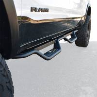 Westin - Westin Outlaw Drop Nerf Step Bars Textured Black - 20-14085 - Image 2