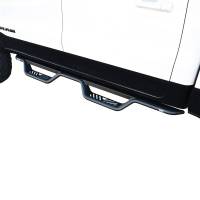 Westin - Westin Outlaw Drop Nerf Step Bars Textured Black - 20-14085 - Image 5