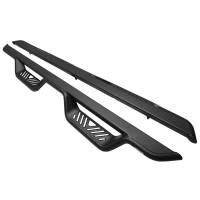 Westin - Westin Outlaw Drop Nerf Step Bars Textured Black - 20-14085 - Image 7