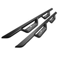 Westin Outlaw Drop Nerf Step Bars Textured Black - 20-14165