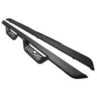 Westin - Westin Outlaw Drop Nerf Step Bars Textured Black - 20-14165 - Image 2