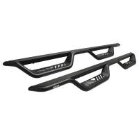 Westin - Westin Outlaw Drop Nerf Step Bars Textured Black - 20-14195 - Image 4