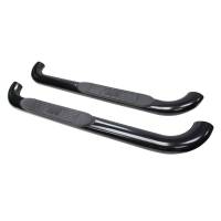 Westin - Westin Platinum 4 Oval Nerf Step Bars Black Steel Mount Kit Included Body Mount - 21-1405 - Image 2