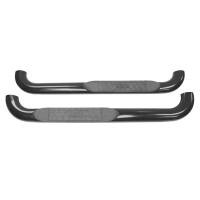 Westin - Westin Platinum 4 Oval Nerf Step Bars Black Steel Mount Kit Included Body Mount - 21-1405 - Image 3