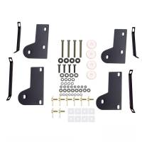 Westin - Westin Platinum 4 Oval Nerf Step Bars Black Steel Mount Kit Included Body Mount - 21-2315 - Image 4