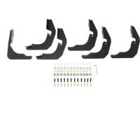 Westin - Westin PRO TRAXX 4 Oval Nerf Step Bars Black Powdercoat Mild Steel Rocker Mount Incl. Mount Kit And Hardware For Double Cab - 21-23715 - Image 5