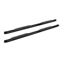 Westin - Westin PRO TRAXX 4 Oval Nerf Step Bars Black Powdercoat Mild Steel Rocker Mount Incl. Mount Kit And Hardware - 21-24085 - Image 1