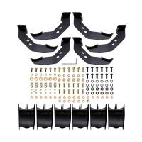 Westin - Westin PRO TRAXX 4 Oval Nerf Step Bars Polished Stainless Steel Rocker Mount Incl. Mount Kit And Hardware - 21-24170 - Image 3