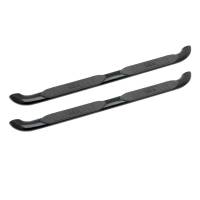 Westin Platinum 4 Oval Nerf Step Bars Black Steel Mount Kit Included Rocker Mount For Double Cab - 21-2775