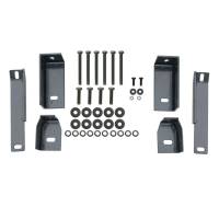 Westin - Westin Platinum 4 Oval Nerf Step Bars Black Steel Mount Kit Included Body Mount - 21-2995 - Image 4