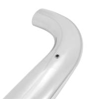 Westin - Westin Platinum 4 Oval Nerf Step Bars Polished Stainless Steel Mount Kit Included Rocker Mount - 21-3550 - Image 8