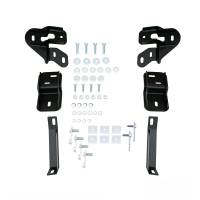 Westin - Westin Platinum 4 Oval Nerf Step Bars Black Steel Mount Kit Included Rocker Mount - 21-3555 - Image 4