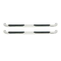 Westin - Westin Platinum 4 Oval Nerf Step Bars Polished Stainless Steel Mount Kit Included Rocker Mount - 21-4080 - Image 3