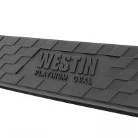 Westin - Westin Platinum 4 Oval Nerf Step Bars Black Steel Mount Kit Included Rocker Mount - 21-4085 - Image 8