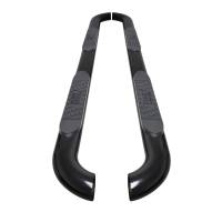 Westin - Westin Platinum 4 Oval Nerf Step Bars Black Steel - 21-4165 - Image 5