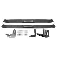 Westin - Westin PRO TRAXX 5 Oval Nerf Step Bars Mount Kit Included Rocker Panel Mounting Black Powdercoat Mild Steel For Super Cab - 21-51315 - Image 4