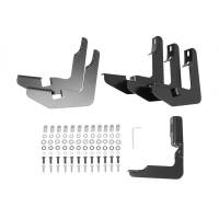 Westin - Westin PRO TRAXX 5 Oval Nerf Step Bars Mount Kit Included Rocker Panel Mounting Black Powdercoat Mild Steel For Super Cab - 21-51315 - Image 5