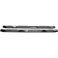 Westin - Westin PRO TRAXX 5 Oval Wheel to Wheel Nerf Step Bars Black w/Mount Kit For Double Cab - 21-534175 - Image 3