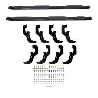 Westin - Westin PRO TRAXX 5 Oval Wheel to Wheel Nerf Step Bars Mount Kit Included Black Powdercoat Mild Steel - 21-534695 - Image 4