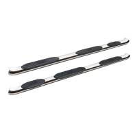 Westin PRO TRAXX 5 Oval Wheel to Wheel Nerf Step Bars Stainless Steel w/Mount Kit - 21-534700