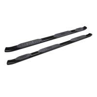 Westin PRO TRAXX 5 Oval Wheel to Wheel Nerf Step Bars Black w/Mount Kit For Quad Cab - 21-534735