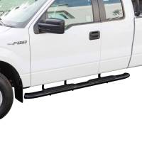 Westin - Westin PRO TRAXX 5 Oval Nerf Step Bars Mount Kit Included Rocker Panel Mounting Black Powdercoat Mild Steel For Super Cab - 21-53515 - Image 3